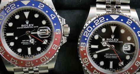 red and black bezel rolex|Rolex pepsi bezel color difference.